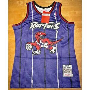 NBA Toronto Raptors Tracy McGrady 1998-99 Jersey Large Mitchell & Ness NWT